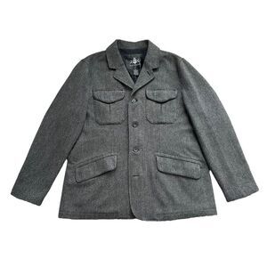 🔃Express Men’s Gray Wool Field Jacket